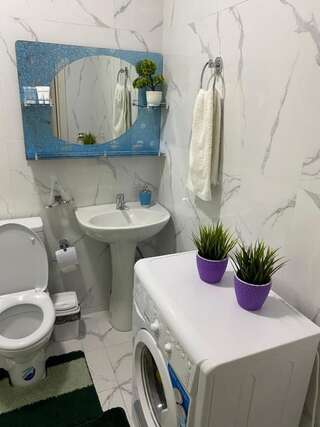 Апартаменты Оригинальная 1 ком квартира в сердце Алматы Алматы Апартаменты с 1 спальней-15